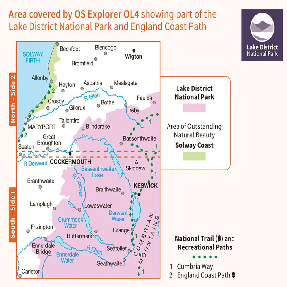 OS Explorer OL4 - back