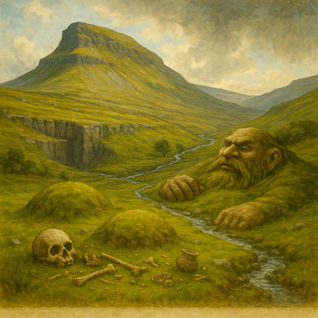 Giant's Graves near Pen-y-ghent