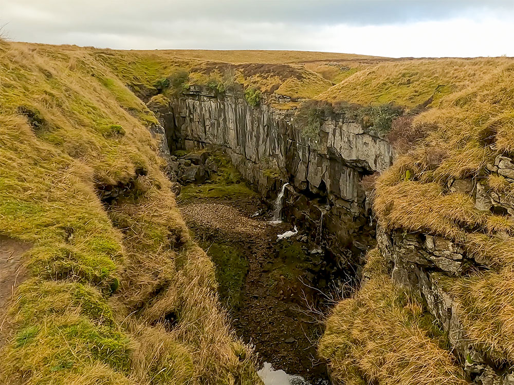 Hull Pot near Pen-y-ghent