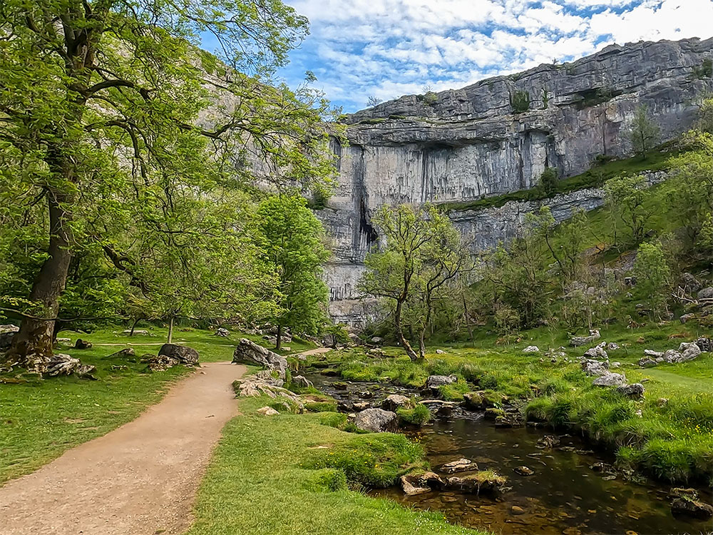 Malham Cove in the Yorkshire Dales