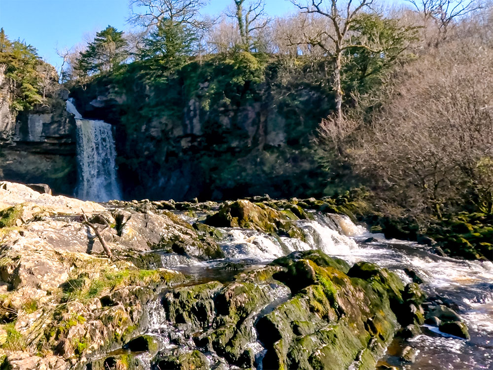 Thornton Force on the Ingleton Waterfalls Trail in the Yorkshire Dales